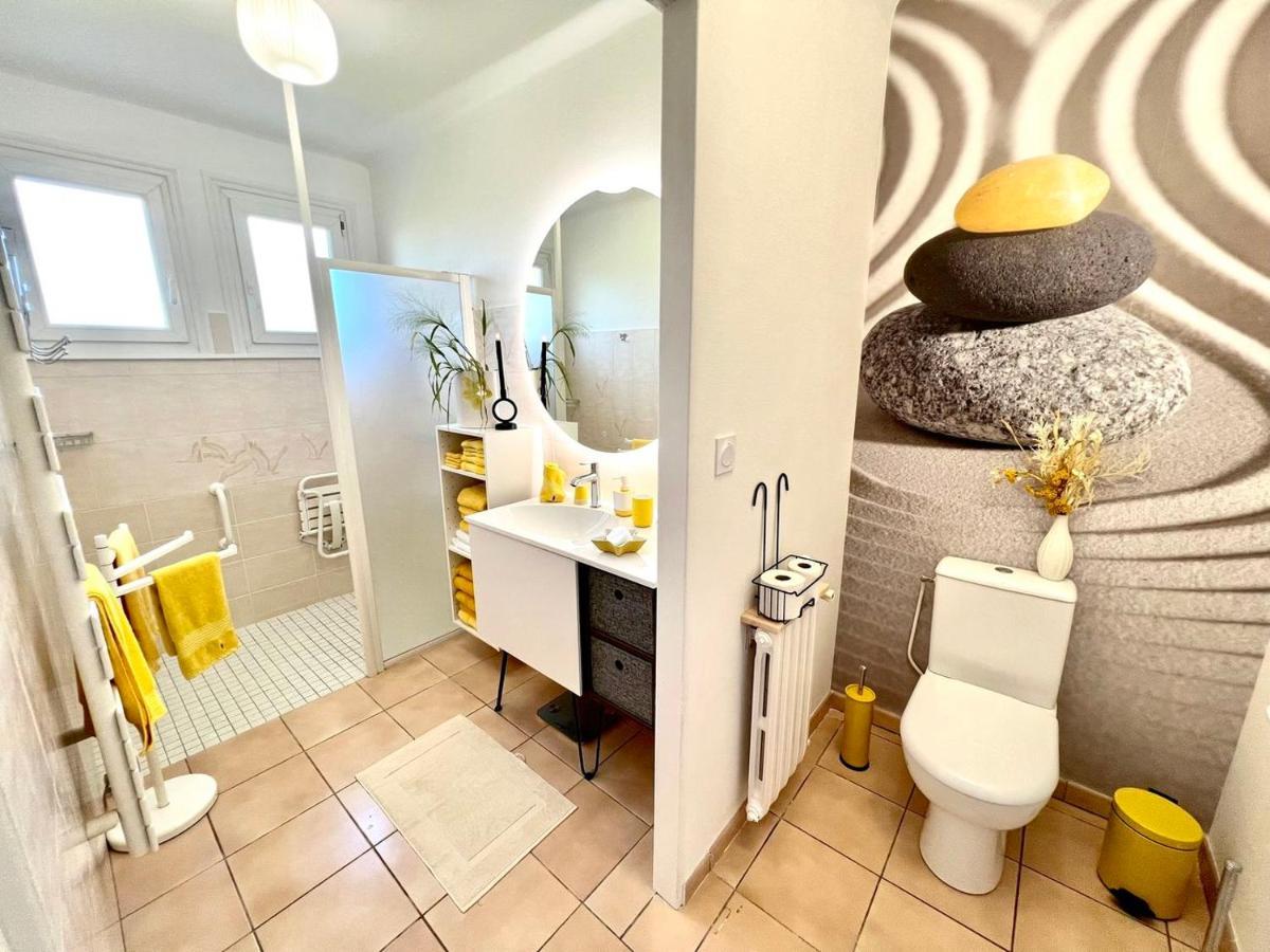 L Ame Voyageuse, Raffinee, 2-8 Personnes, 15 Min Des Plages Ferienhaus *
